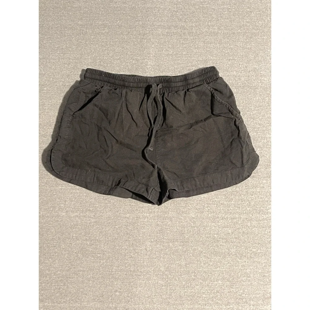 Hurley Black Lounge Shorts Womens XS Casual Drawstring Beach Athletic Minimalist